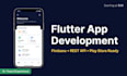 develop a flutter android app with firebase backend