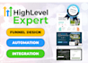 design a go highlevel 3 page funnel that converts