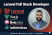 build your full stack web application using laravel, livewire, and rest API