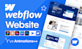 convert figma to webflow landing page or design and develop webflow website