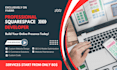 develop and design squarespace website with custom code