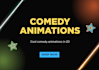 make a comedy 2d animation