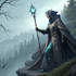 draw a fantasy character illustration