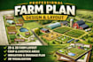design professional farm plan, agricultural layout and site master plan
