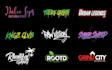 create text, font, music, typography or dj logo design