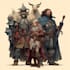 do a dnd, fantasy character, dnd party