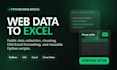 scrape public website data and clean it into excel or CSV with python