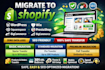 migrate wordpress wix squarespace prestashop bigcommerce to shopify
