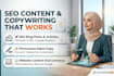write persuasive sales copywriting and SEO website content