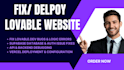 lovable ai website lovable dev bugs lovable website fix lovable supabase vercel