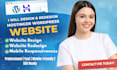 build hostinger website design and redesign hostinger wordpress website design