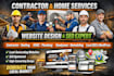 create a plumber, havc, constructor remodeling website for handyman