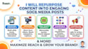repurpose your content into engaging social media posts