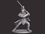 digital sculpt 3d miniature character, printable stl, 3d statue, realism model