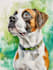 draw memorial pet portrait from photo