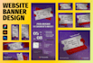 design the professional web banner