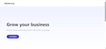 create a responsive react landing page or website