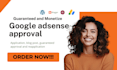 create google adsense approval for wordpress website wordpress blogs landing