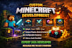 create minecraft plugins minecraft mod for java or bedrock addons