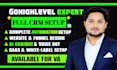 build ghl funnel, ghl website, ghl automation setup, landing page, ghl expert