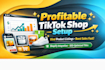 create a profitable tiktok shop with viral product listing