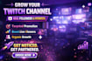 promote your twitch channel organically