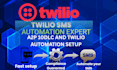 setup twilio automation and a2p 10dlc SMS compliance