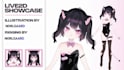 create a quality live2d vtuber model, 2d vtuber design, anime vtuber rigging