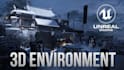 design 3d game environment in unity 3d or unreal engine5