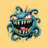design mythical beasts monsters fantasy logo