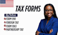 prepare US tax return form 1065 for multimember llcs
