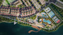 deliver resort master plan, aerial view rendering, develop waterfront property