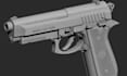 make 3d game assets, weapons and props with textures