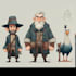 draw character design concept