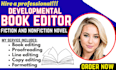 developmental edit  horror romance, gothic, ya romantic, cozy mystery editor