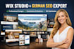 build wix website with german SEO wix ecommerce wix studio developer