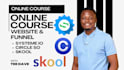 setup and manage your skool, circle so community, and systeme io funnel