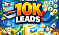 do affiliate link promotion to reach 10k leads