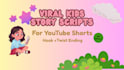 write engaging kids story scripts for youtube kids videos