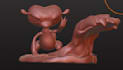 make a cartoon 3d model
