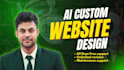 build custom website development as front end, backend or full stack developer