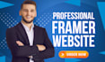 build framer website design framer developer, redesign framer website design