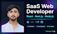 develop a nextjs saas web application for your startup