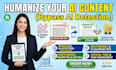 humanize your ai content with human touch and SEO