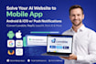 convert your lovable ai base44 rork apps to android ios mobile apps