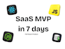 be full stack developer for saas mvp