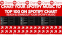 chart your spotify music and real engagement to top 100 spotify chart