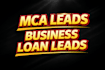 provide exclusive financial mca leads