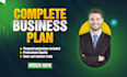 create a business plan and financial model for startups