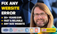 fix bugs and problems on your website